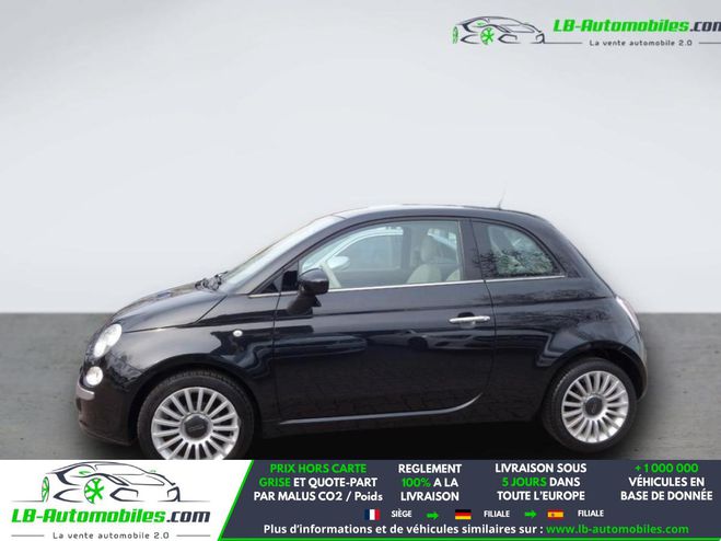 Fiat 500 1.2 8V 69 ch BVM Noir M�tallique de 2015