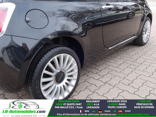 Fiat 500 1.2 8V 69 ch BVM Noir M�tallique de 2015