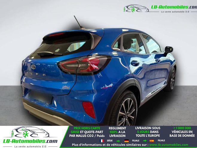 Ford Puma 1.5 EcoBlue 120 ch BVM Bleu M�tallique de 2021