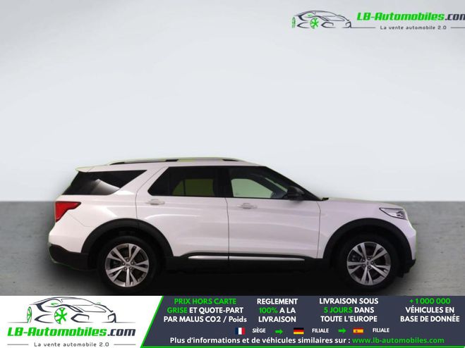 Ford Explorer 3.0 E 457 ch PHEV BVA AWD Blanc M�tallique de 2020