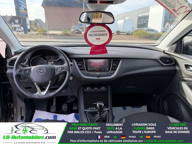 Opel Grandland X 1.2 Turbo 130 ch BVM Gris M�tallique de 2017