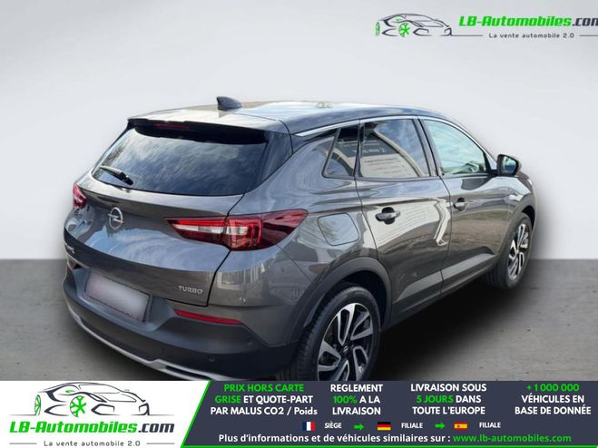 Opel Grandland X 1.2 Turbo 130 ch BVM Gris M�tallique de 2017
