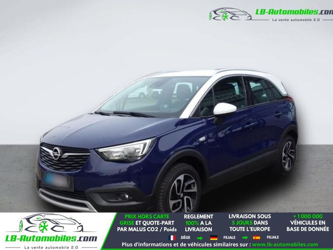 Opel Crossland X 1.2 Turbo 110 ch BVM Bleu de 2017