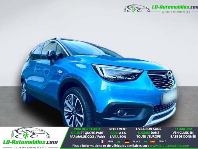 Opel Crossland X 1.2 Turbo 110 ch BVA Bleu M�tallique de 2019