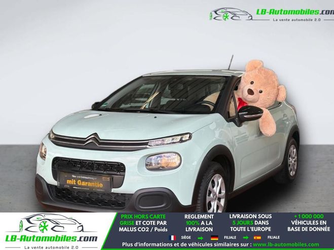 Citroen C3 PURE TECH 68 BVM Vert de 2018