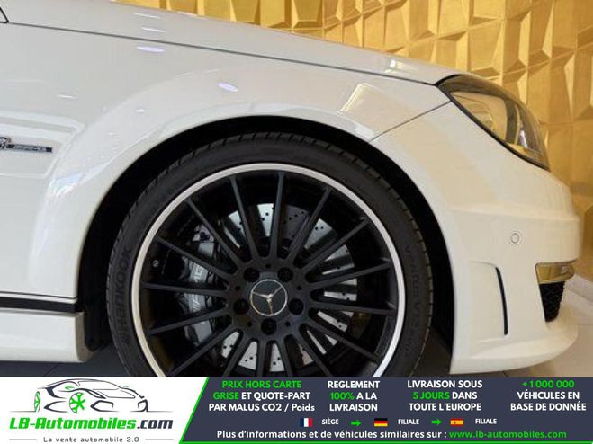 Mercedes Classe C 63 AMG A Blanc M�tallique de 2011