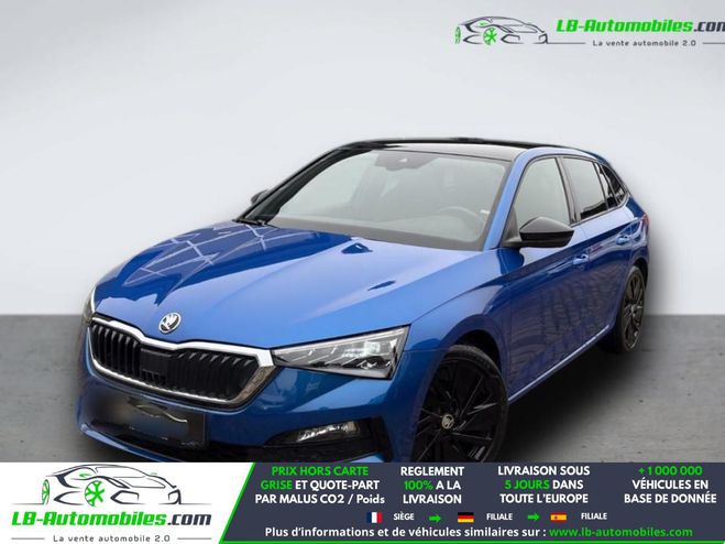 Skoda Scala 1.0 TSI 116 ch BVM Bleu M�tallique de 2019