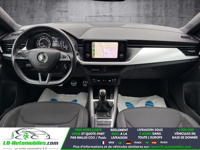 Skoda Scala 1.0 TSI 116 ch BVM Bleu M�tallique de 2019