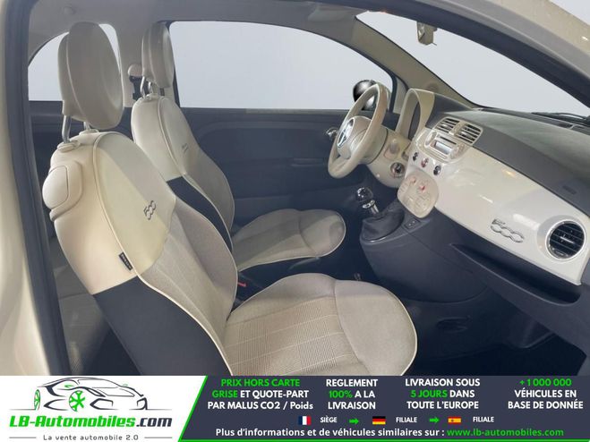 Fiat 500 1.2 8V 69 ch BVM Blanc de 2015