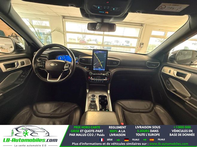 Ford Explorer 3.0 E 457 ch PHEV BVA AWD Noir M�tallique de 2021