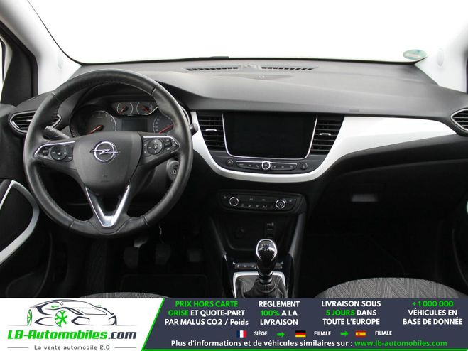 Opel Crossland X 1.2 Turbo 110 ch BVM Blanc M�tallique de 2020