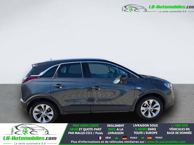 Opel Crossland X 1.2 Turbo 110 ch BVM Gris M�tallique de 2018
