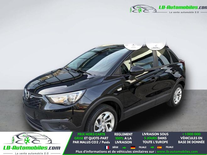 Opel Crossland X 1.2 Turbo 130 ch BVA Noir M�tallique de 2020