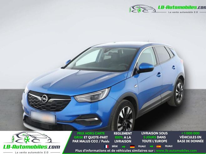 Opel Grandland X 1.2 Turbo 130 ch BVM Bleu de 2019