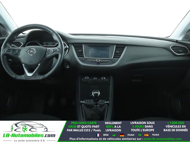 Opel Grandland X 1.2 Turbo 130 ch BVM Bleu de 2019