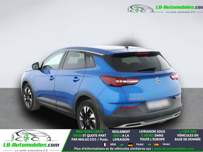 Opel Grandland X 1.2 Turbo 130 ch BVM Bleu de 2019