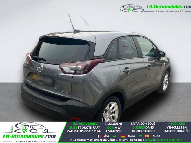 Opel Crossland X 1.2 Turbo 110 ch BVM Gris M�tallique de 2018