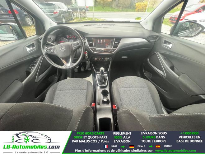 Opel Crossland X 1.2 Turbo 110 ch BVM Gris M�tallique de 2018