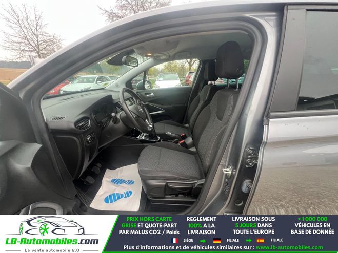 Opel Crossland X 1.2 Turbo 110 ch BVM Gris M�tallique de 2018