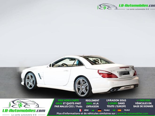 Mercedes Classe SL SL 63 AMG BVA Blanc M�tallique de 2012