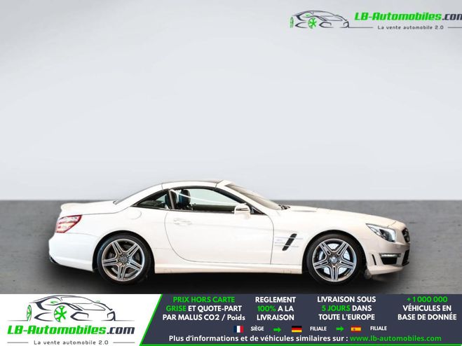 Mercedes Classe SL SL 63 AMG BVA Blanc M�tallique de 2012