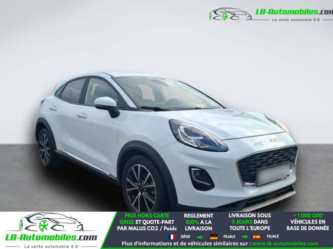 Ford Puma 1.0 EcoBoost 125 ch BVM Blanc de 2021