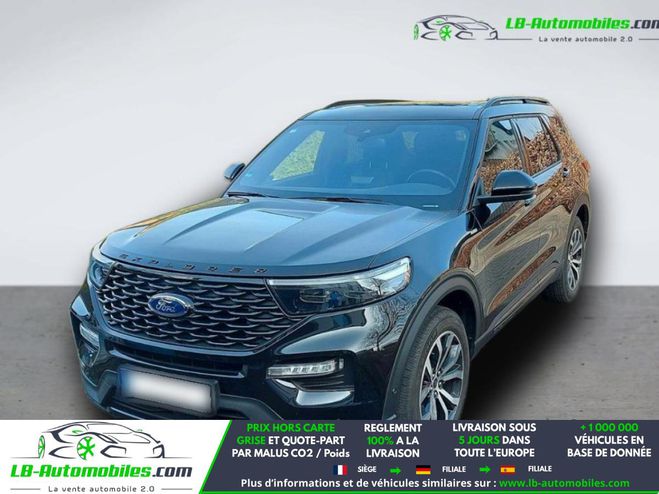 Ford Explorer 3.0 E 457 ch PHEV BVA AWD Noir M�tallique de 2021