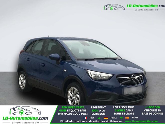 Opel Crossland X 1.2 Turbo 110 ch BVA Bleu M�tallique de 2019