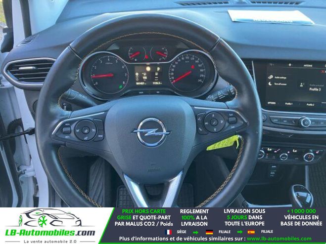 Opel Crossland X 1.2 Turbo 110 ch BVA Blanc de 2019