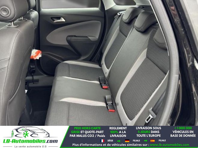 Opel Crossland X 1.2 Turbo 110 ch BVA Noir M�tallique de 2018
