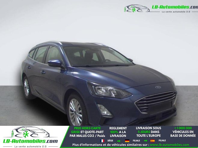 Ford Focus 1.0 EcoBoost 125 mHEV BVM Bleu M�tallique de 2021