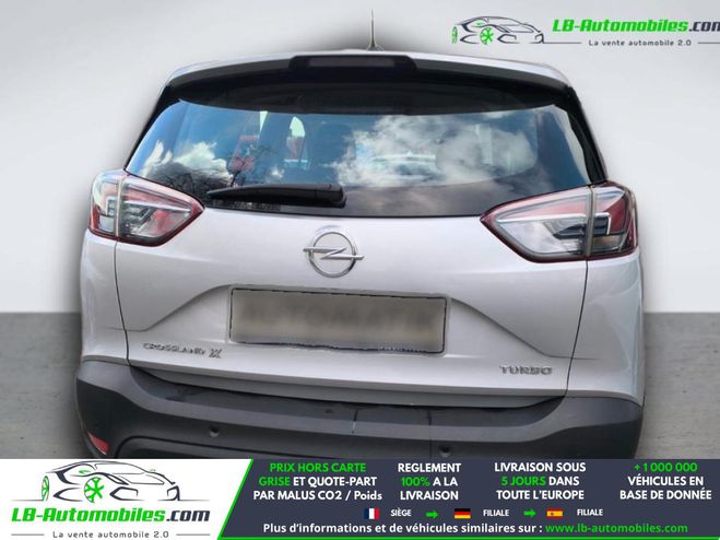 Opel Crossland X 1.2 Turbo 110 ch BVA Argent� M�tallique de 2018