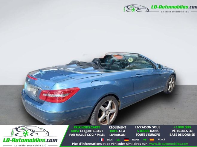 Mercedes Classe E 250 BVA Bleu de 2010