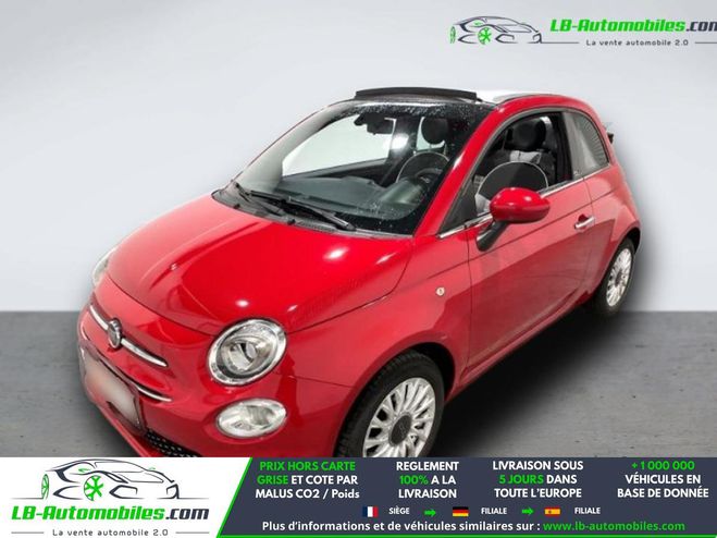 Fiat 500 1.2 69 ch BVM Rouge de 2020