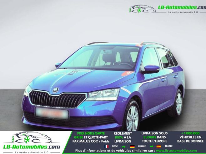 Skoda Fabia 1.0 TSI 95 ch BVA Bleu M�tallique de 2021