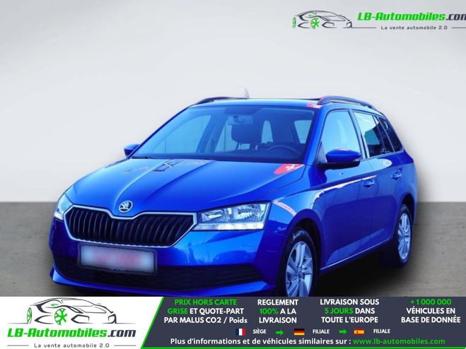 Skoda Fabia 1.0 TSI 95 ch BVA Bleu M�tallique de 2021