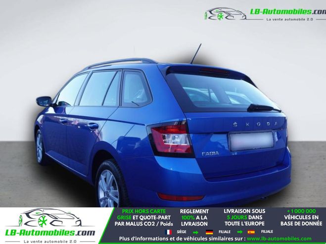 Skoda Fabia 1.0 TSI 95 ch BVA Bleu M�tallique de 2021