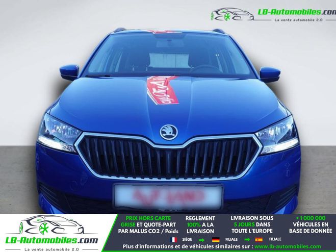 Skoda Fabia 1.0 TSI 95 ch BVA Bleu M�tallique de 2021