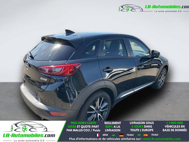 Mazda Cx 3 2.0L Skyactiv-G 150 4x4 BVA Noir M�tallique de 2016