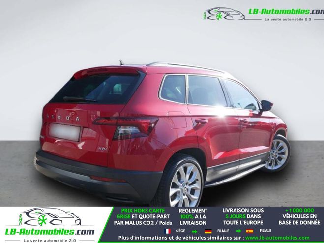 Skoda Karoq 2.0 TDI 190 ch 4x4 BVA Rouge M�tallique de 2020