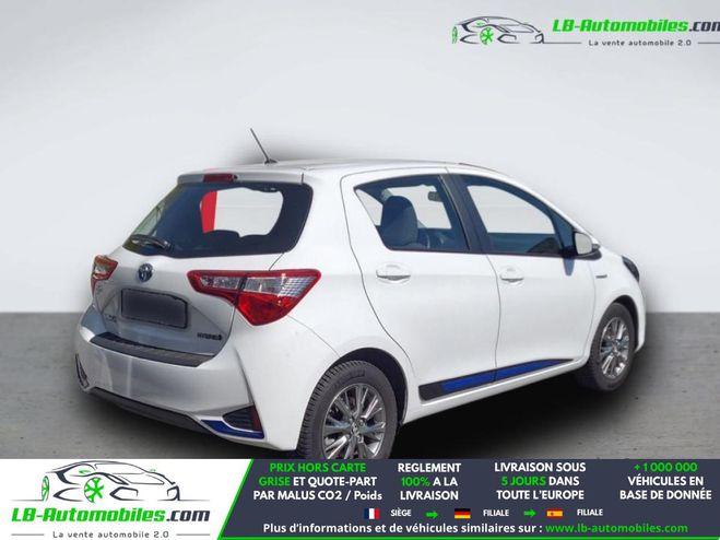 Toyota Yaris HYBRIDE 100ch Blanc de 2017