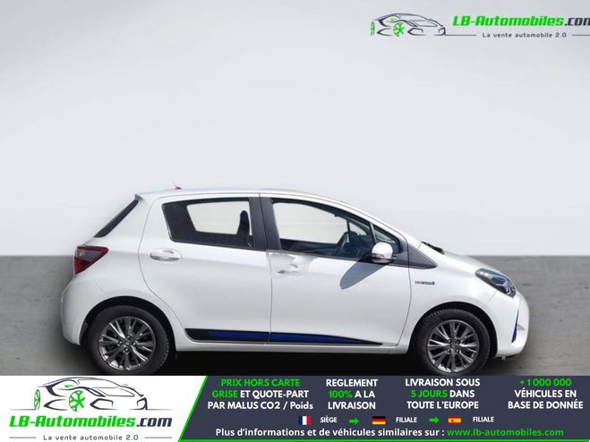 Toyota Yaris HYBRIDE 100ch Blanc de 2017