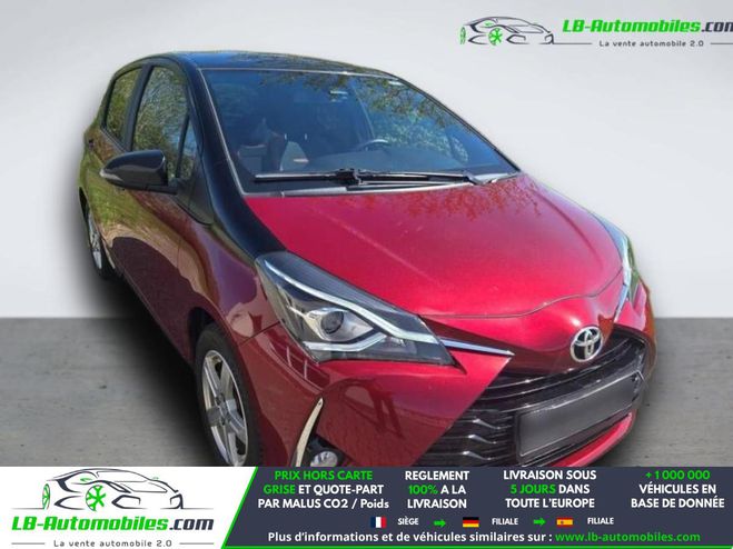 Toyota Yaris 110 VVT-i BVM Rouge M�tallique de 2019