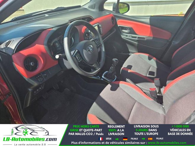 Toyota Yaris 110 VVT-i BVM Rouge M�tallique de 2019