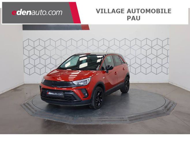 Opel Crossland X 1.2 Turbo 130 ch BVA6 GS Line rouge de 2022