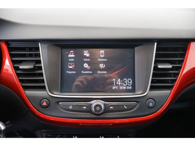 Opel Crossland X 1.2 Turbo 130 ch BVA6 GS Line rouge de 2022