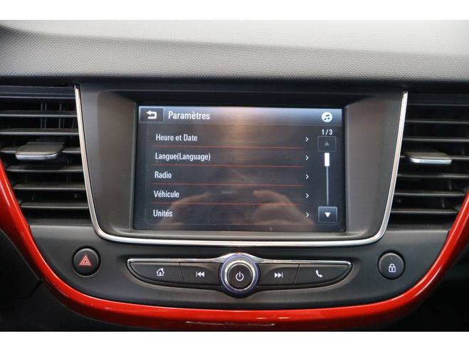 Opel Crossland X 1.2 Turbo 130 ch BVA6 GS Line rouge de 2022