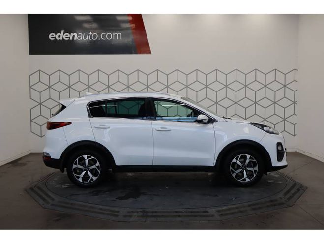 Kia Sportage 1.6 CRDi 136ch MHEV DCT7 4x2 Design blanc de 2021