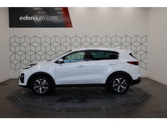Kia Sportage 1.6 CRDi 136ch MHEV DCT7 4x2 Design blanc de 2021
