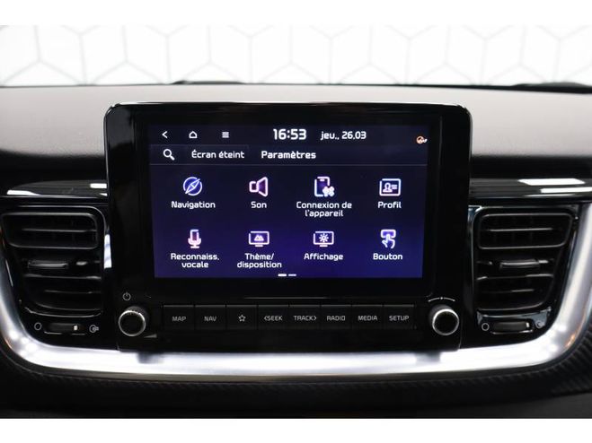 Kia Stonic 1.0 T-GDi 100 ch BVM6 GT Line blanc de 2022